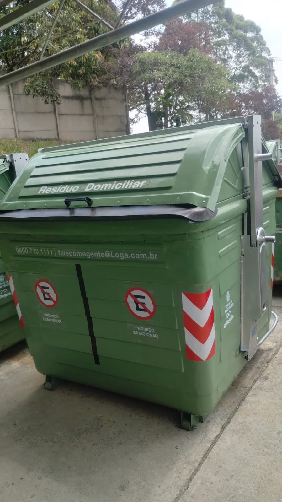 Equipamento depois da manutenção